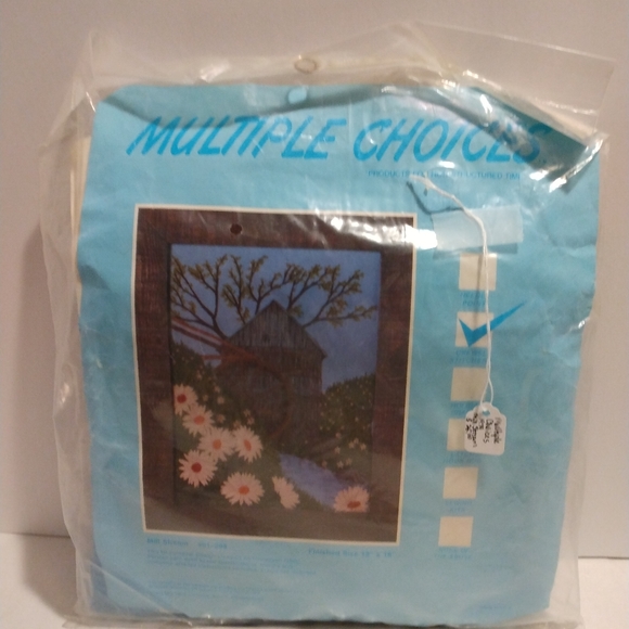 Crewel embroidery kit. Vintage. 1979. 12"x 16". - Picture 1 of 3